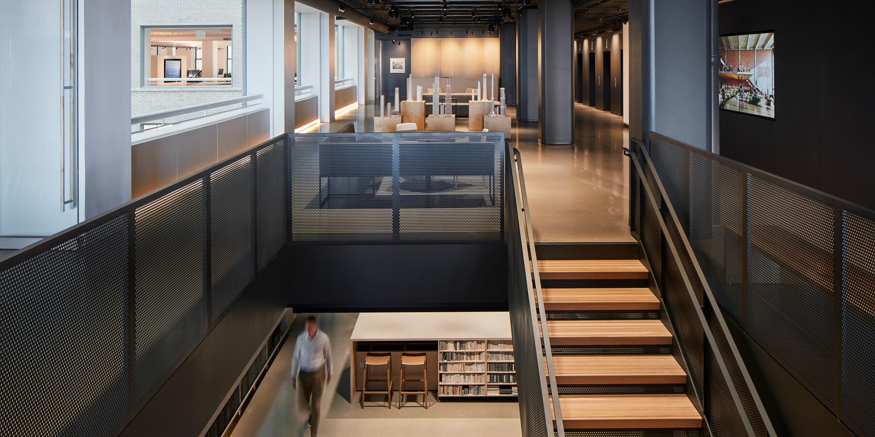 オンライン バカラ おすすめ商業オフィスの改修 - スキドモア、オウイングス、メリルの内部レンダリング