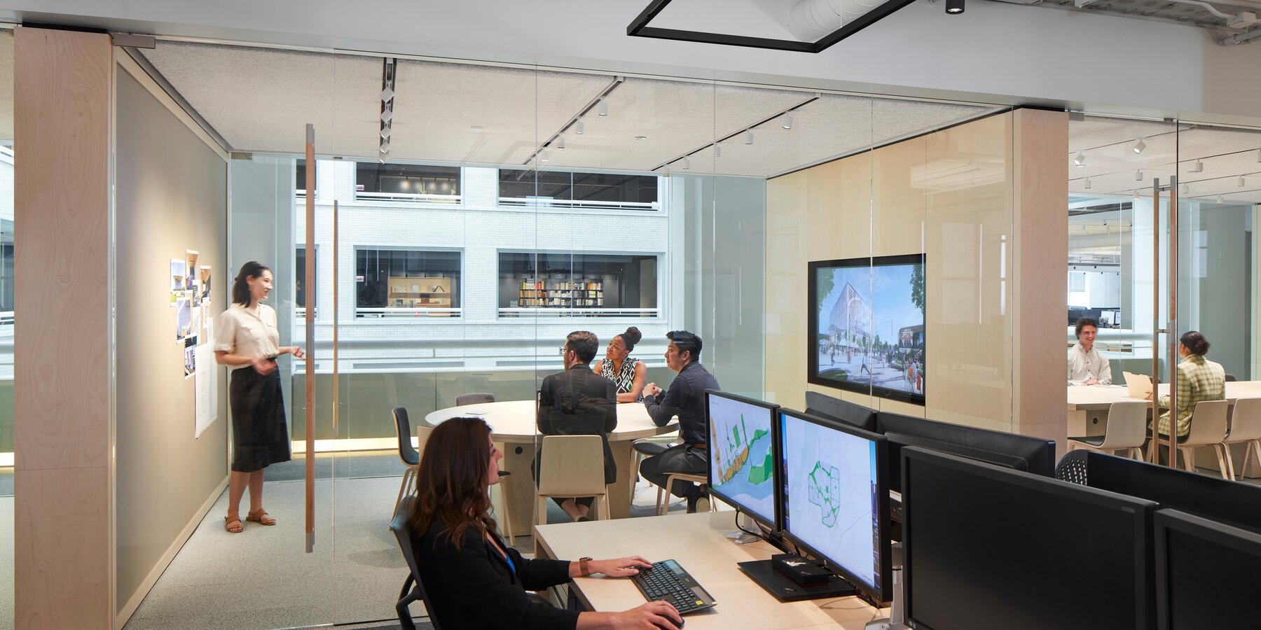 オンライン バカラ おすすめ商業オフィスの改修 - スキドモア、オーウィングス、メリル社内