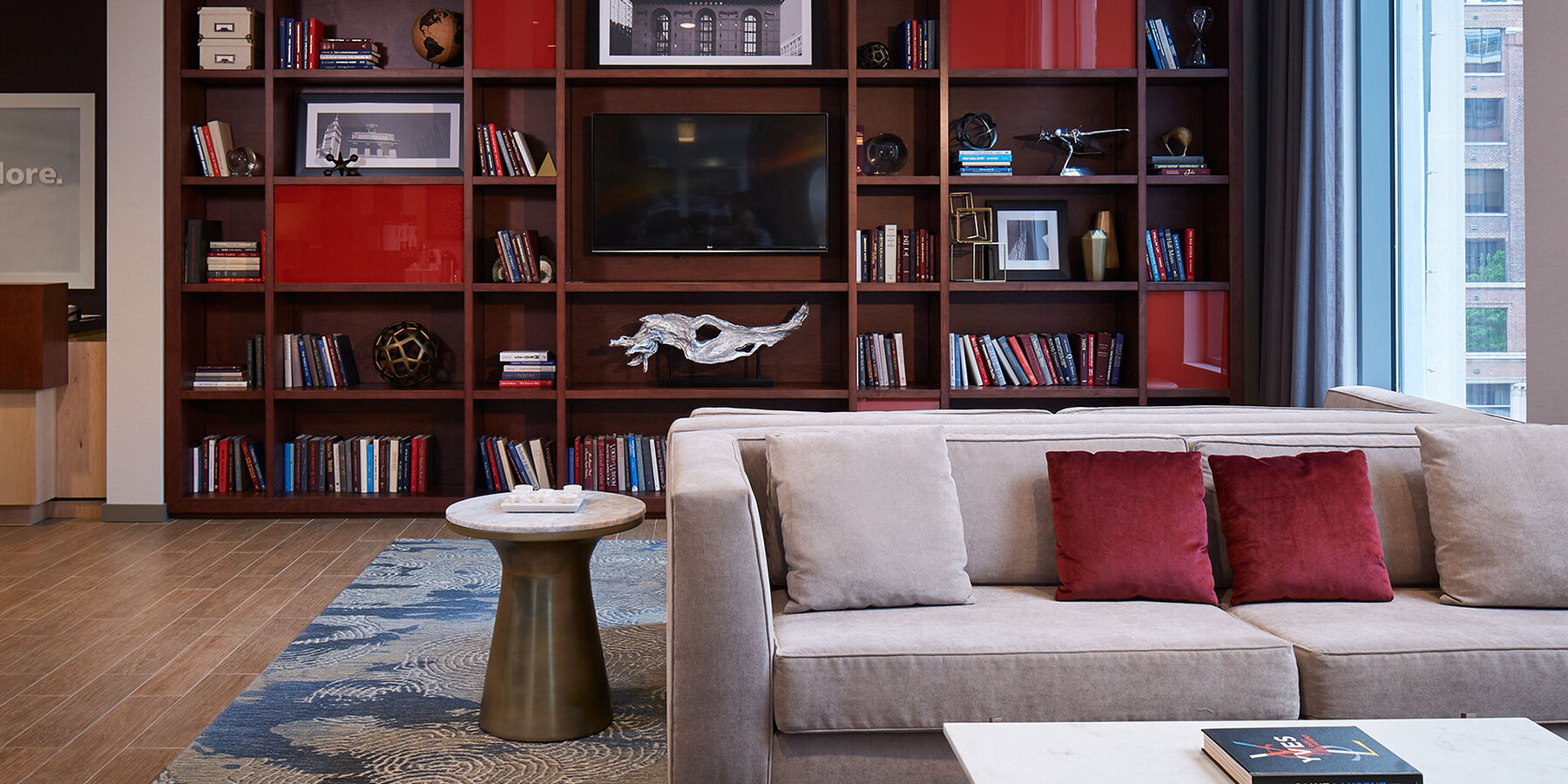 ステーク カジノ バカラ建設シカゴ - ハンプトン イン & ホームウッド スイーツのロビー応接エリア