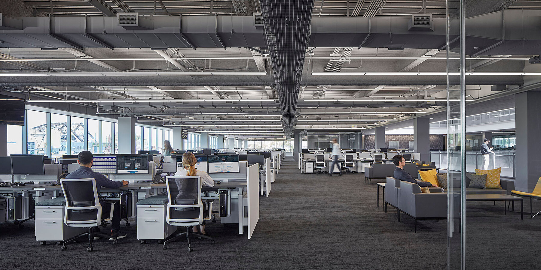 ベラ ジョン カジノ ライブ バカラの建設と改修 - 1515 W ウェブスターのインテリア ワークスペースとラウンジ エリア