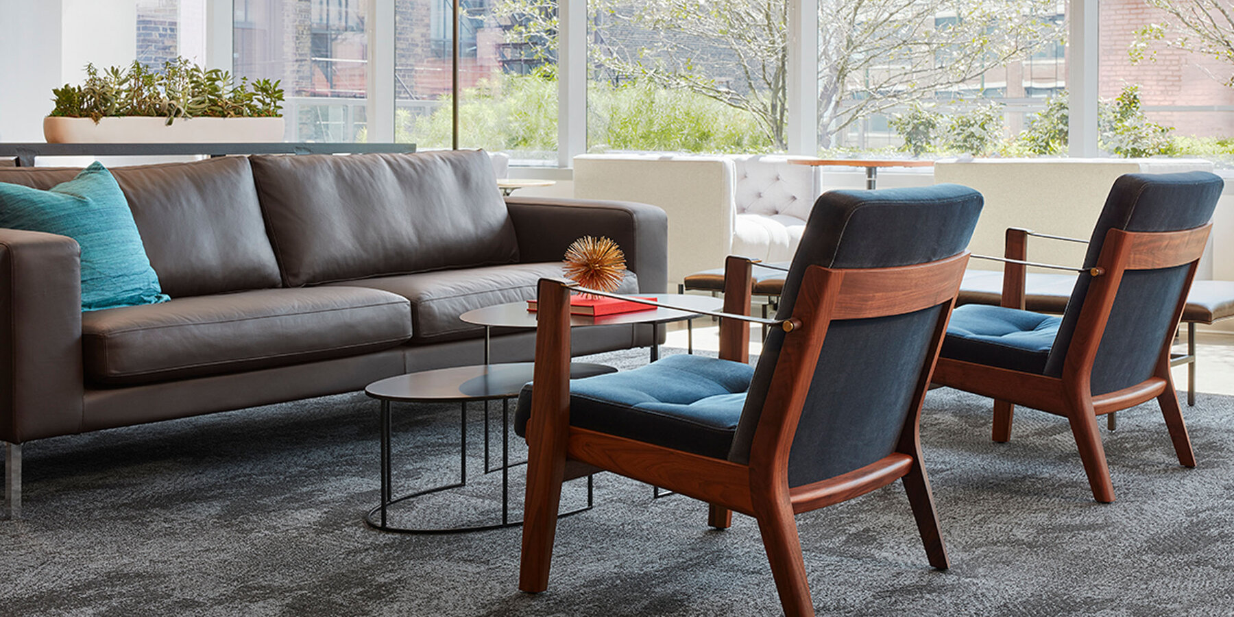 LEED 認定オベラジョン バカラス建設 シカゴ - ベラジョン バカラのインテリア ラウンジ スペース