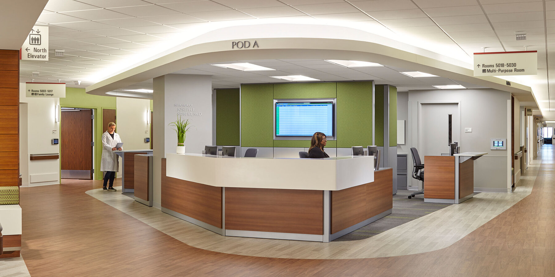 バカラ カジノの病院建設 - バカラ カジノのナース ステーション ポッドの擁護者