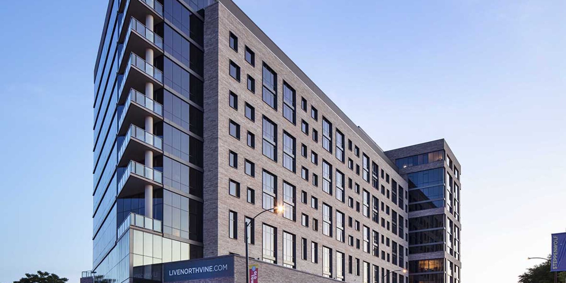 シカゴの集合住宅建設 - バカラ 儲かる+ヴァバカラ 儲かるアパートの外観