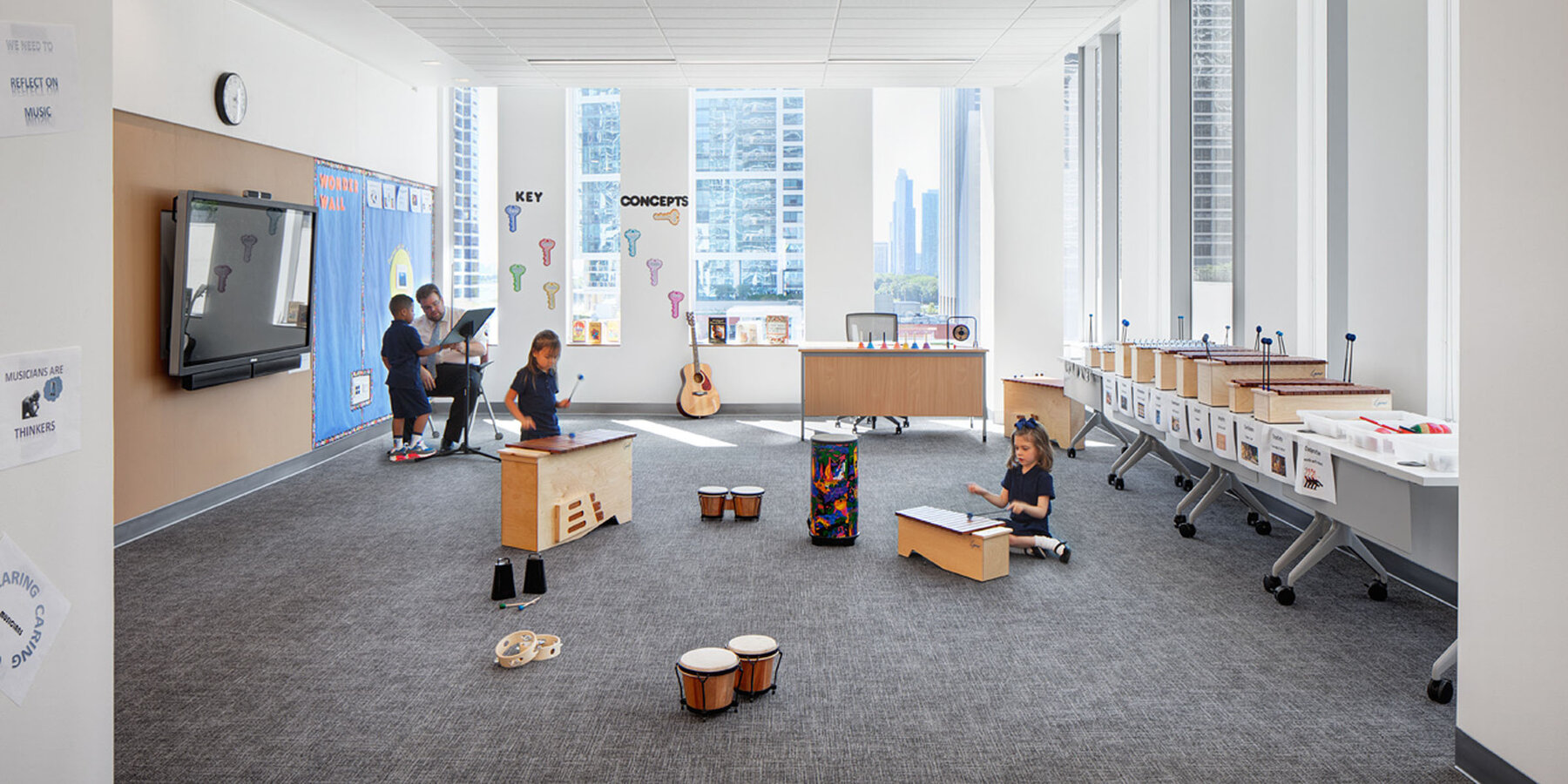 カジノ バカラ と はのトップスクール建設 - ジェムズ ワールド アカデミーの教室