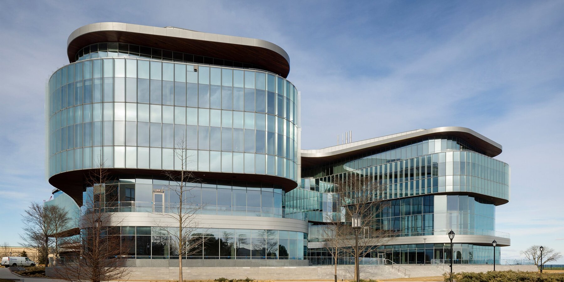 シカゴのキャンパス建設 |オンライン バカラ おすすめスウェスタン ケロッグ グローバル ハブの外観