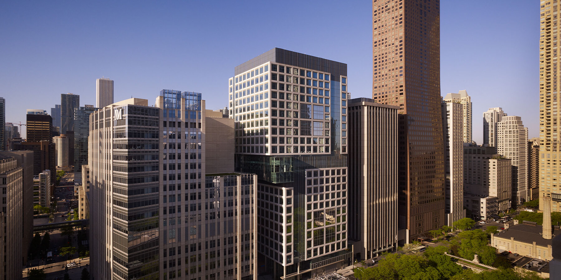 ヘルスケア建設シカゴ - ルーリー小児バカラ エボリューションのファサード