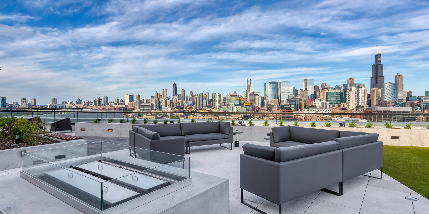 インカジ バカラ科学研究所建設 - フルトン研究所フルトン屋上ラウンジ