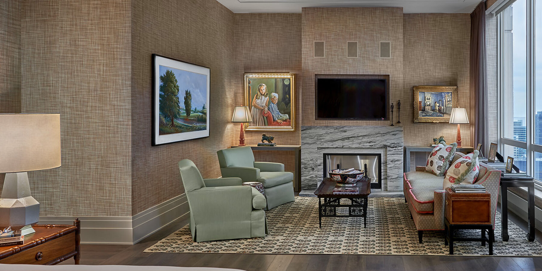 ベラ ジョン カジノ バカラ おすすめの高級コンドミニアムの改修と建設 - エリー東 55 番地のリビング ルーム