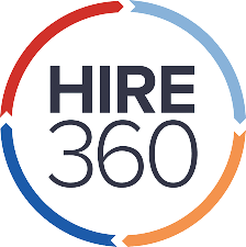 HIRE 360 ロゴ