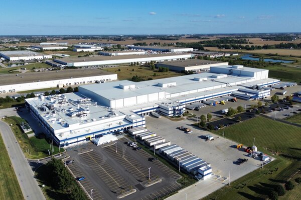 米国の冷蔵倉庫