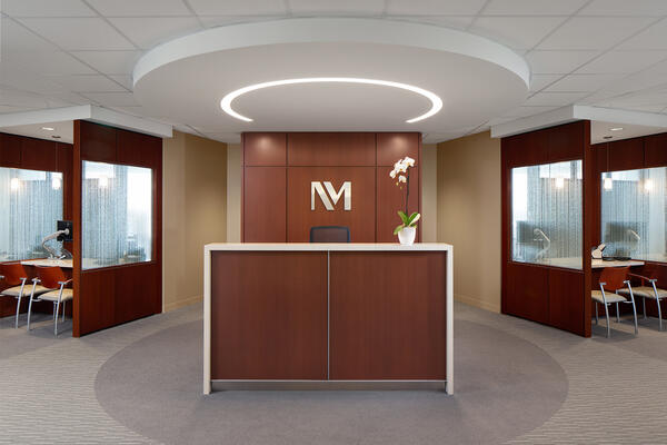 シカゴ ヘルスケア建設 - 北西部グレンビュー受付デスク