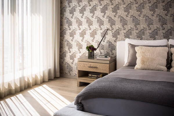 シカゴのバカラ ルールバカラ ルール建設業者 - マグニフィセント マイルの寝室